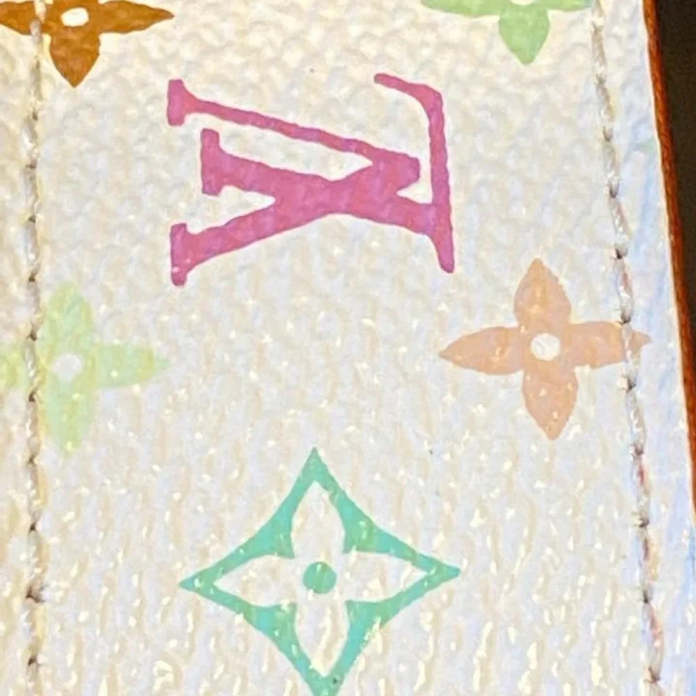 Louis Vuitton 85/34 30mm White Monogram Multicolor